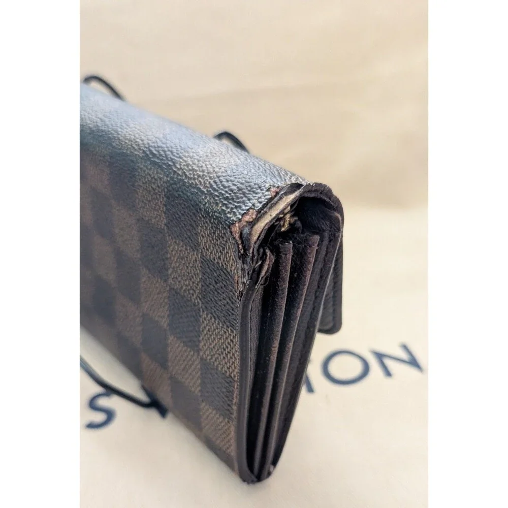 Louis Vuitton Damier Portefeuille Sarah CA4038 Long Wallet